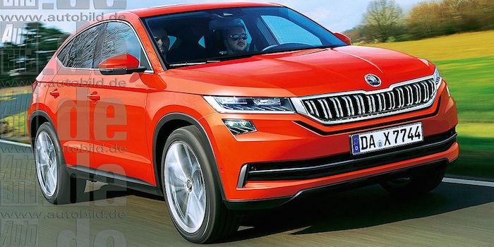 KODIAQ Coupe假想图曝光 或2018年国内上市