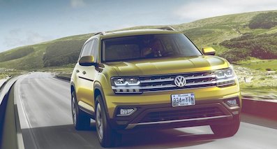 车身尺寸超丰田汉兰达 大众全新中大型SUV Atlas