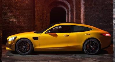 搭载4.0T发动机 AMG GT四门版假想图曝光