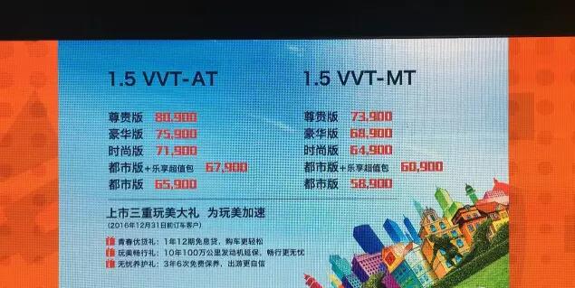 奇瑞瑞虎3x正式上市 售价5.89-8.09万元