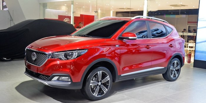 MG ZS车型全球首发亮相 定位小型SUV
