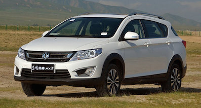 东风风神推AX1小型SUV 竞争江淮瑞风S3