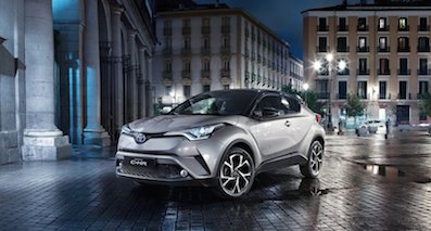 震撼视觉感官的运动型SUV 丰田C-HR