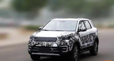 配多连杆后悬架 曝长安CS55最新谍照
