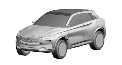 英菲尼迪将推出全新QX50 外观大幅改动