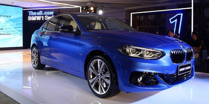 恶战降临 宝马1系三厢对比奥迪A3 Limousine