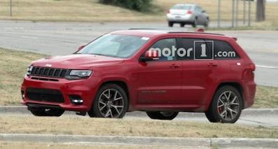 暴力的Jeep 大切诺基Trackhawk将4月亮相