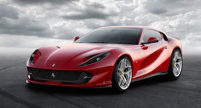 法拉利 812 Superfast，搭6.5L V12发动机