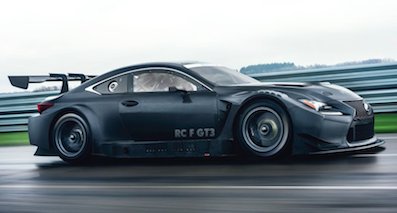 全新雷克萨斯RC F GT3将亮相 为赛事而生