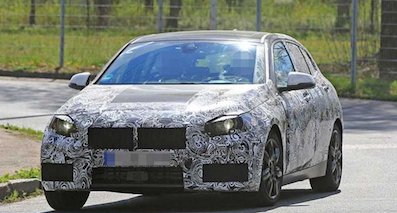 宝马新一代1系谍照首曝光 换搭前驱平台