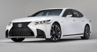 雷克萨斯LS 500 F Sport 于纽约车展亮相