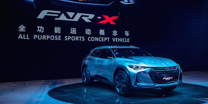 雪佛兰概念车CHEVROLET FNR-X全球首发