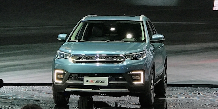 定位紧凑型SUV 长安CS55车型正式发布