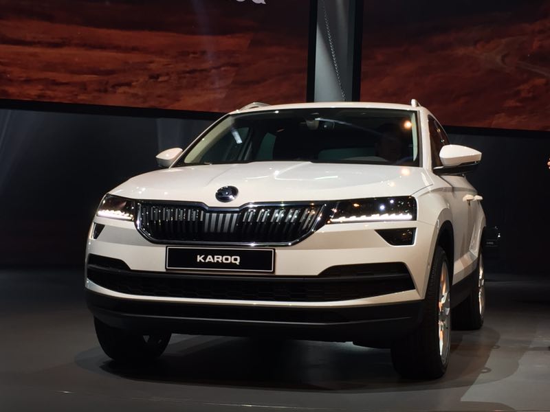 斯柯达紧凑型SUV-KAROQ首发 明年一季度国产上市 