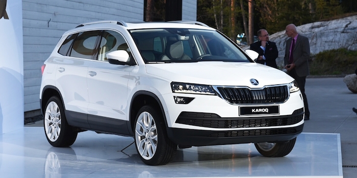 斯柯达紧凑型SUV-KAROQ首发 明年一季度国产上市 