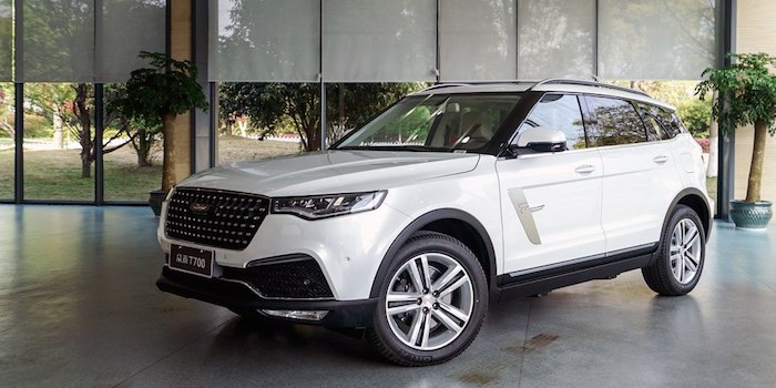 众泰旗舰SUV T700上市 10.68万元起售
