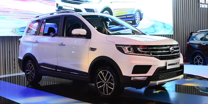最便宜的大7座SUV SWM斯威X3售5.99万起