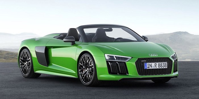 性能怪兽 奥迪R8 V10 plus敞篷版官图