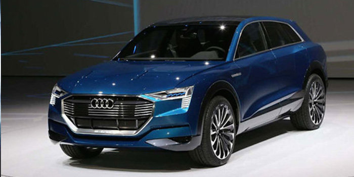 奥迪电动SUV明年上市 续航堪比特斯拉Model X