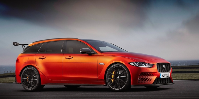最强劲捷豹 XE SV Project 8旅行版假想图