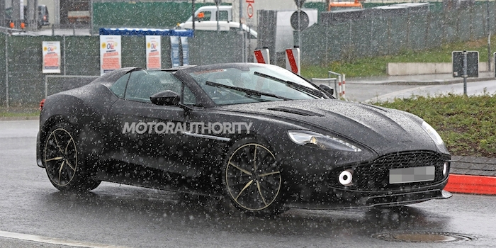 或限量28辆 Vanquish Zagato新车谍照