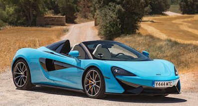 迈凯伦570S Spider发布 预售330万起