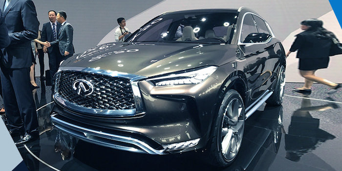 英菲尼迪全新QX50搭新2.0T将国产 内外大幅改动
