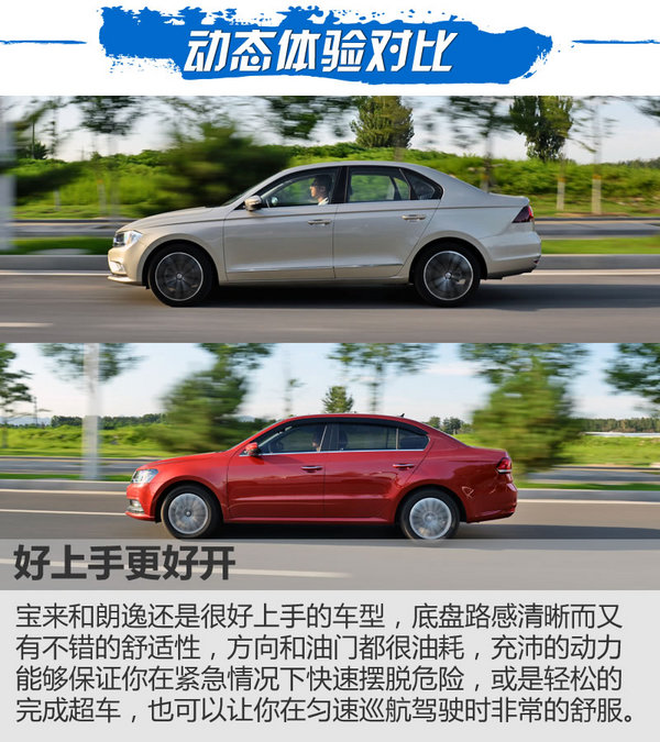 南北双兄弟之间的对决 大众宝来对比大众朗逸-图4