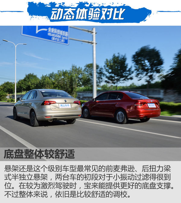 南北双兄弟之间的对决 大众宝来对比大众朗逸-图3