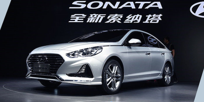 北京现代8月25日推3款新车 索纳塔首搭2.0T