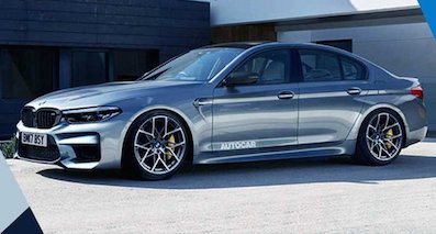 曝宝马全新M5预告图 8月21日发布/换搭四驱
