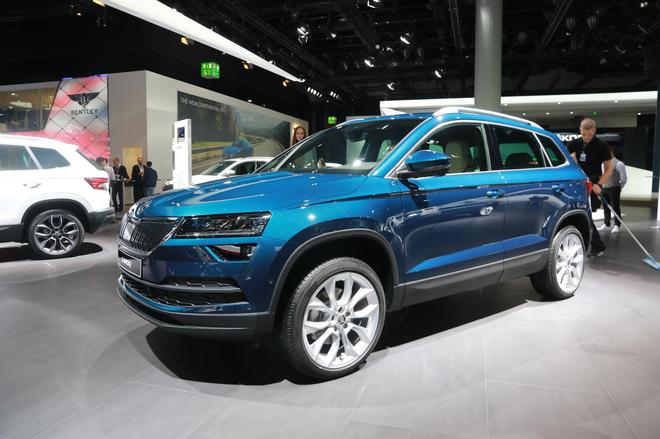 斯柯达全新SUV KAROQ亮相法兰克福车展