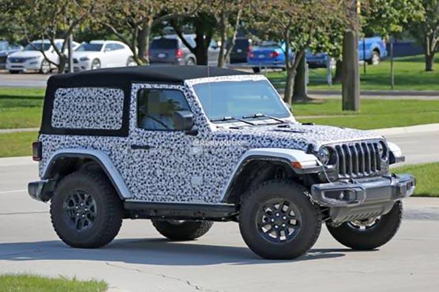 全新Jeep牧马人路试谍照 今年11月亮相纽约