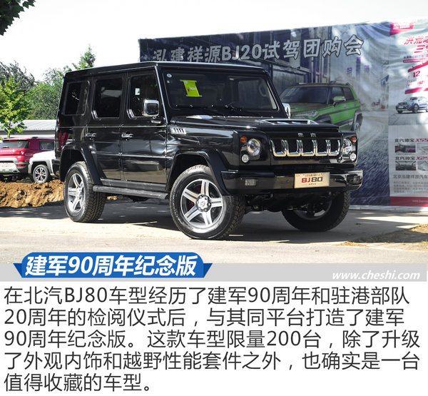 承载着国家的荣耀 BJ80建军90周年纪念版实拍-图3