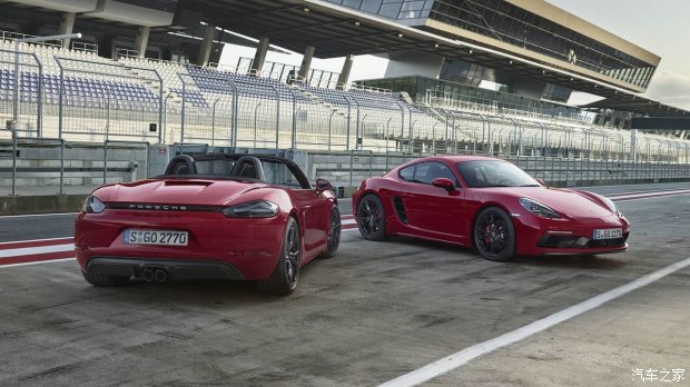 保时捷718 Boxster/Cayman GTS官图发布