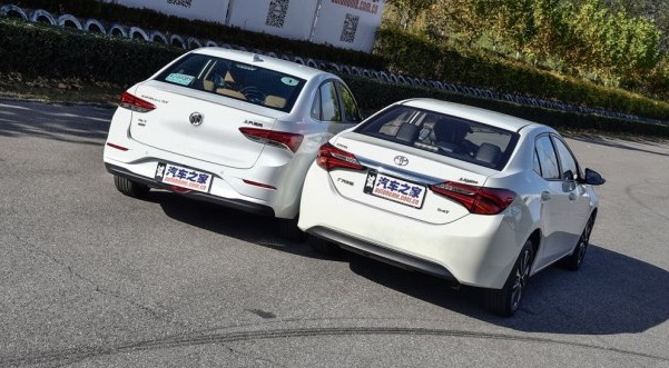 试对比家用车英朗1.3T/雷凌1.2T