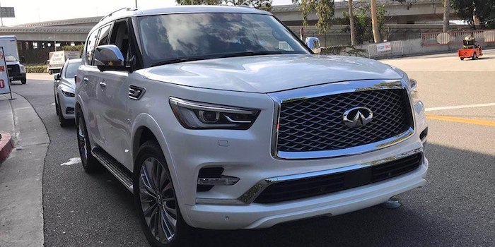 2017洛杉矶车展探馆：英菲尼迪新款QX80