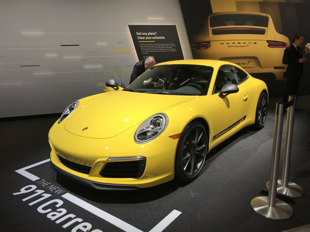 洛杉矶车展：保时捷911 Carrera T正式发布