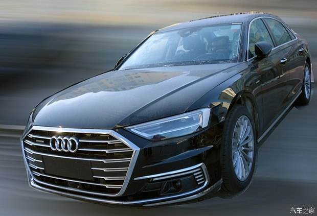 明年国内上市 新奥迪A8L e-tron路试谍照