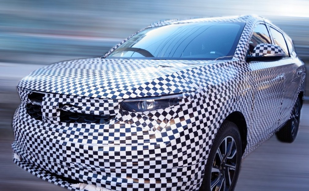 或定位中型 曝东风风神全新SUV--X37谍照