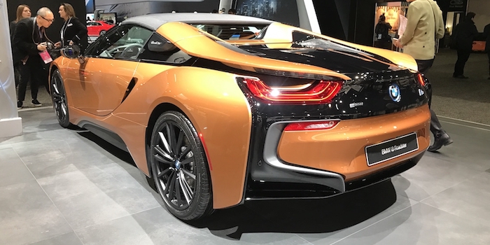 2018北美车展：宝马i8 Roadster特别版亮相