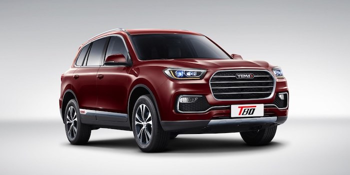 或于4月上市 野马T80将推2.0T入门版车型