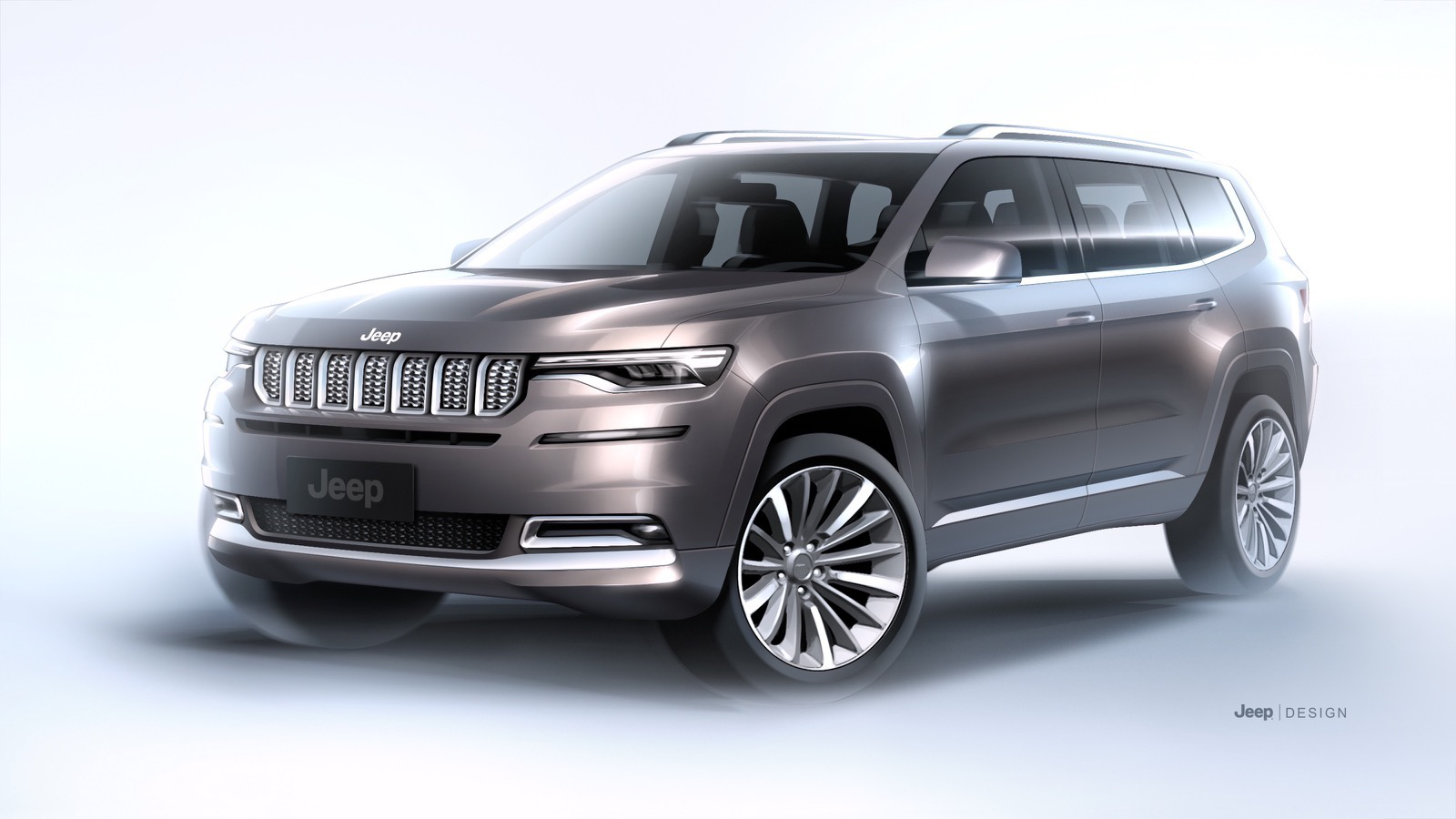 全新Jeep大指挥官官图发布 今年二季度正式上市