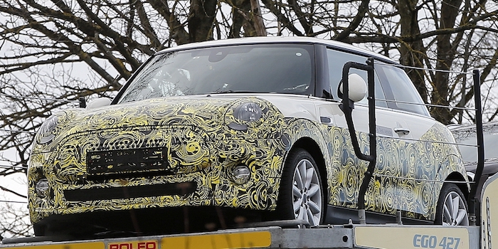 2019年推量产车 MINI Electric测试车曝光