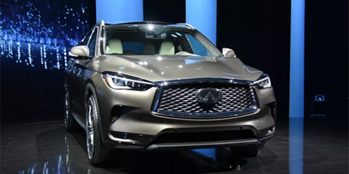 全新英菲尼迪QX50将于6月上市 搭2.0T动力