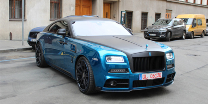 劳斯莱斯Rolls-Royce Mansory Wraith Bleurion