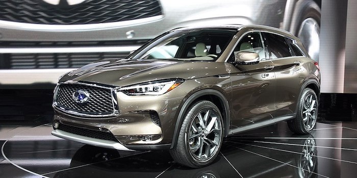 车身并未加长 曝东风英菲尼迪新QX50申报图