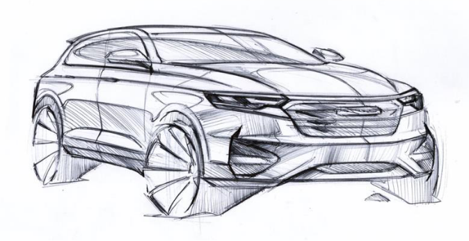 疑似全新众泰T600 SUV    众泰汽车新车草图曝光
