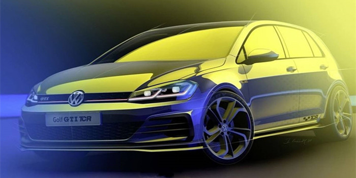 高尔夫GTI TRC公路版预告图发布 5月正式亮相