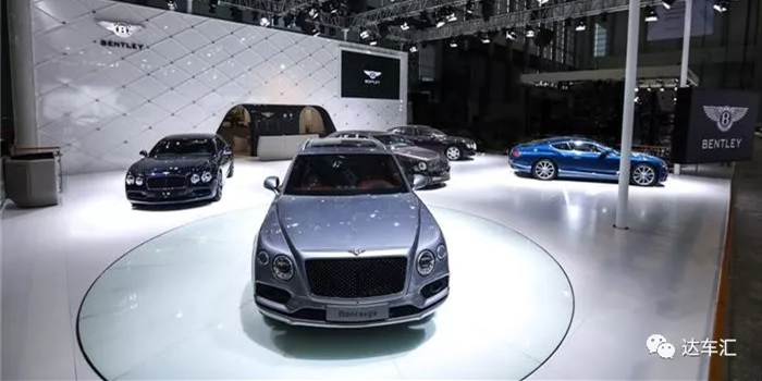 除了发布添越 V8 深圳车展宾利还有这些车